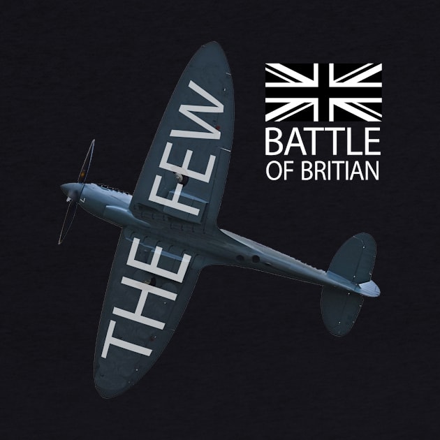 Spitfire UK RAF ww2 Fighter Aircraft Plane Airplane Supermarine British by BeesTeez